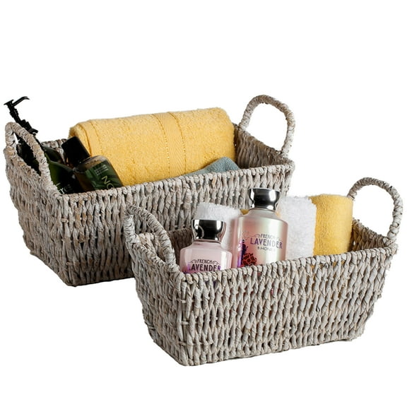 Woodard & Charles 2 Piece Storage Basket Set