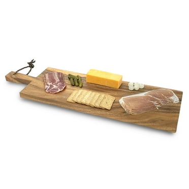Woodard & Charles 29" Paddle Board Serving Tray, Acacia Wood