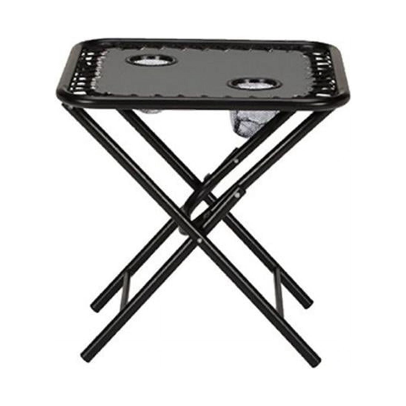 Woodard Sunny Isles Folding Side Table with 2 Cup Holders for Zero ...