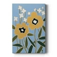 thumbnail image 1 of Woodblock Floral II Premium Gallery Wrapped Canvas - Ready to Hang, 1 of 9