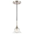 thumbnail image 1 of Woodbridge Lighting Christina Transitional Metal Pendants in Satin Nickel, 1 of 4