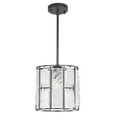 thumbnail image 1 of Woodbridge Lighting Jasmine Steel and Glass Mini Pendant, 1 of 4
