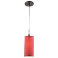 thumbnail image 1 of Woodbridge Lighting Sypta Eclipse 1-Light Metal Steel Mini Pendant in Bronze, 1 of 1