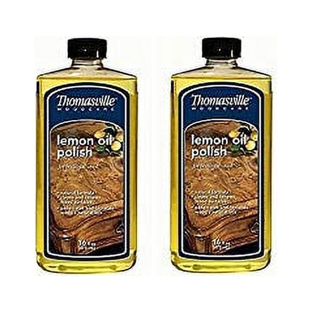 Woodcare 16 oz. Lemon Oil Polish l Removes Grease and Dirt, and Leaves