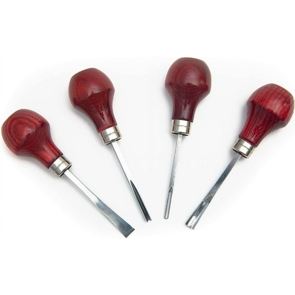 Woodcarving Gunsmith Craft Palm Tools Gouge Beginners RAMELSON USA 117x4