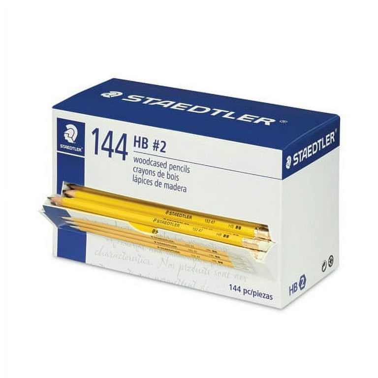 Woodcase Pencil, HB (#2), Black Lead, Yellow Barrel, 144/Pack Woodcase Pencil, HB (#2), Black Lead, Yellow Barrel, 144/Pack