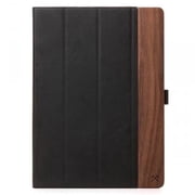 Woodcessories eco193 Universal Walnut Leather Polycarb Microfiber Case for 12.9 in. iPad Pro Fit 2015-2017