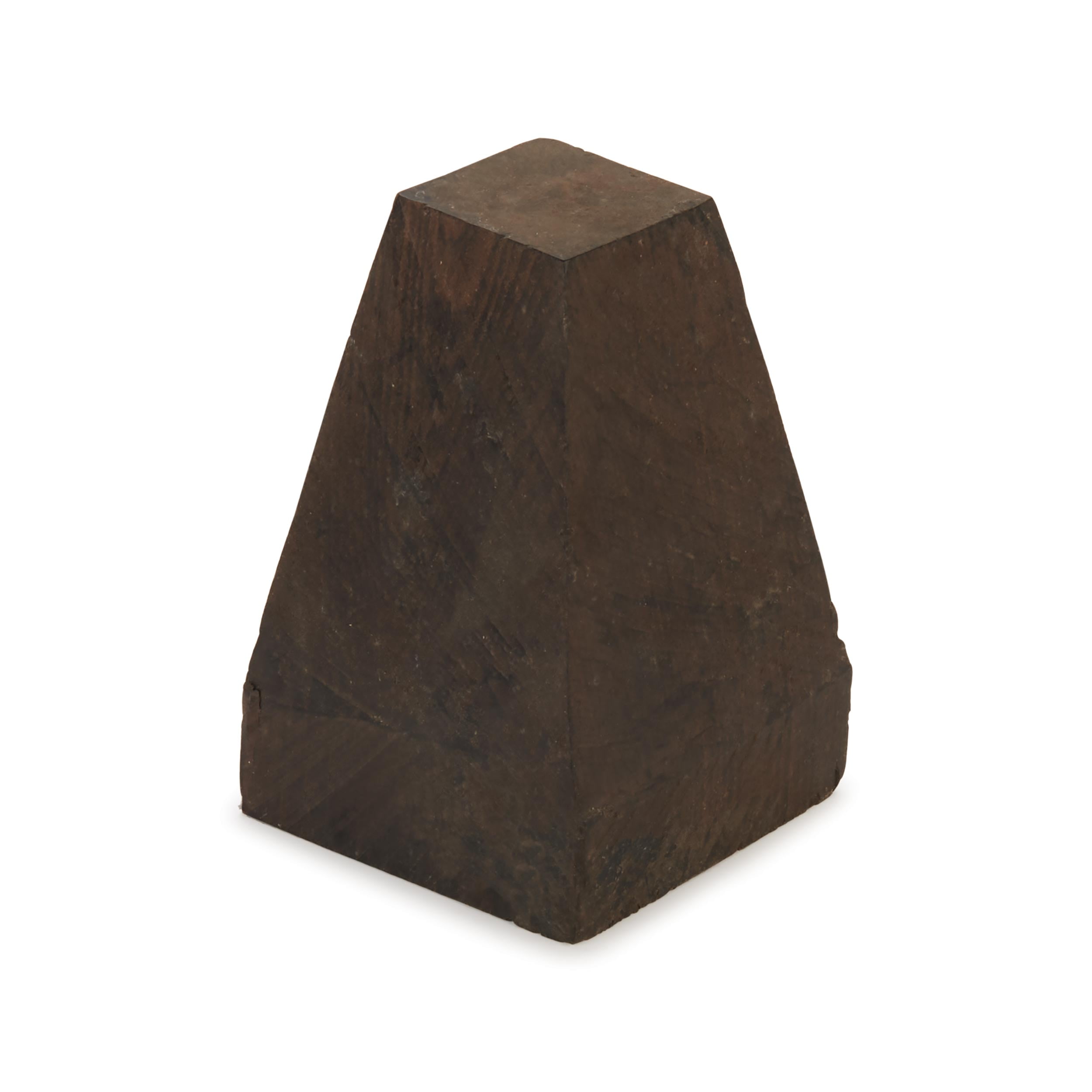 African Blackwood Clarinet Bell Blank - 1-Piece Rough Turning Blank For Woodworking & Musical Instrument Making