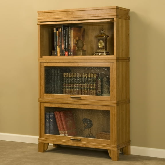 Woodcraft Project Paper Plan To Build Barrister Bookcase - Material Not Included