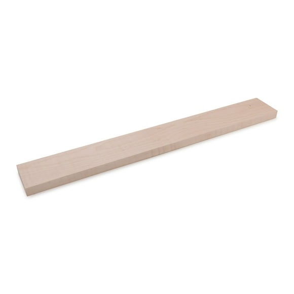 Woodcraft Maple Curly 3/4" X 3" X 24" 1-Piece