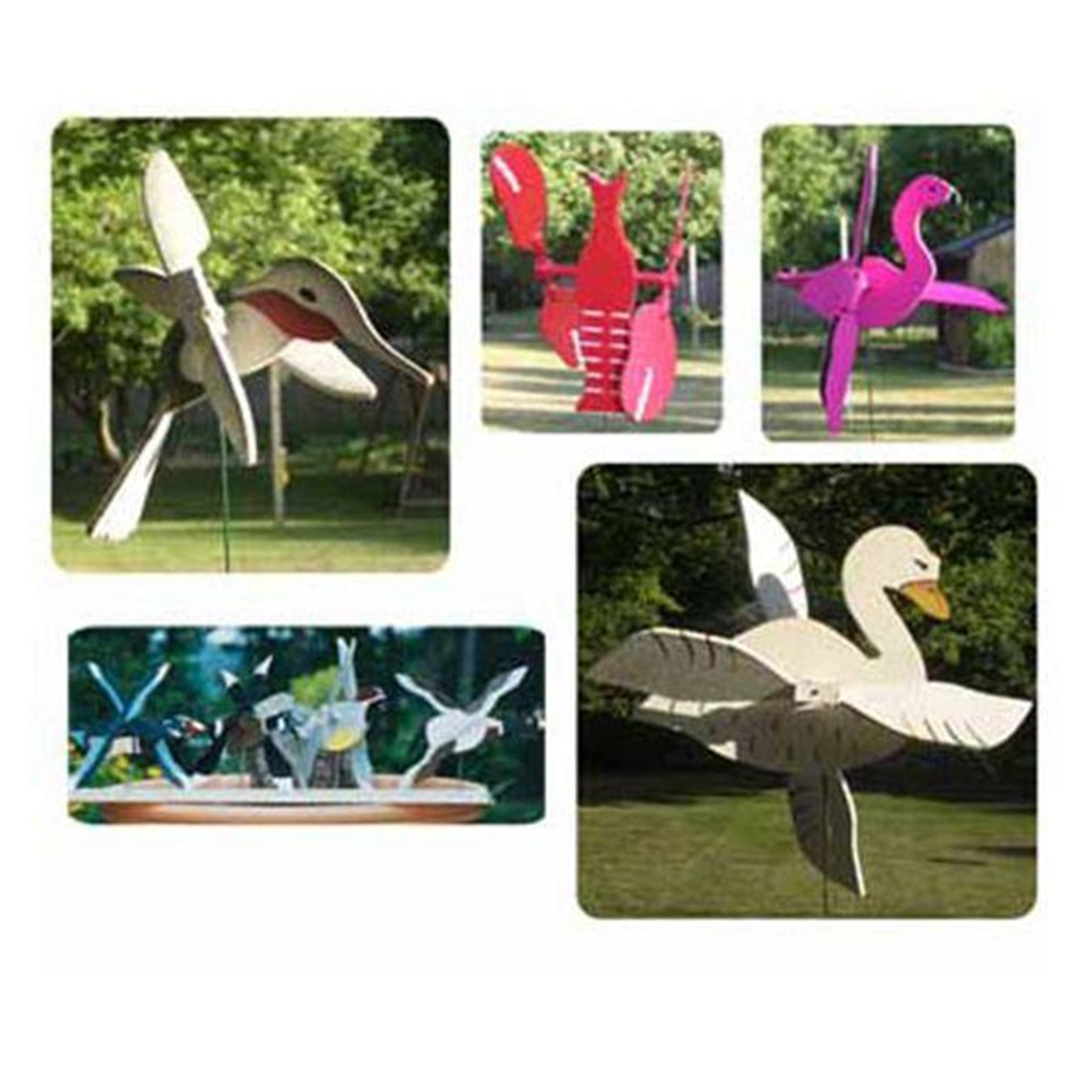 Woodcraft Project Paper Plan To Build 10 Mini Whirligig - Material Not Included