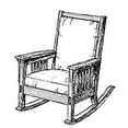 thumbnail image 1 of Woodcraft Project Paper Plan To Build Authentic Mission Rocking Chair - Material Not Included, 1 of 3