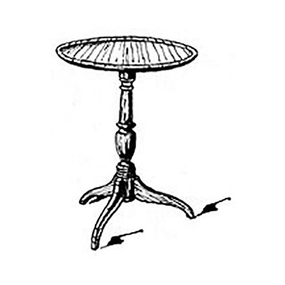 Woodcraft Project Paper Plan To Build Shaker Round Table - Material Not ...
