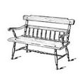 thumbnail image 1 of Woodcraft Project Paper Plan To Build Squire Bench - Material Not Included, 1 of 3