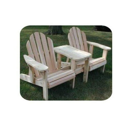 Woodcraft Project Paper Plan To Build Twin Adjustable Adirondack Chair - Material Not Included