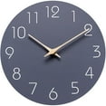 thumbnail image 1 of Wooden 30Cm Silent Wall Clock For Home Decor Large Number Modern Clock, 1 of 9
