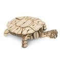 thumbnail image 1 of Wooden 3D Puzzle DIY Modern Laser Cut: Turtle by Hands Craft, 1 of 4