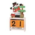 thumbnail image 1 of Wooden Advent Calendar Decor, Festive Desktop Ornament and Countdown Calendar, Perfect Christmas Gift for Home Decor, Christmas Countdown Must-Have Time Desk Calendar, 1 of 3