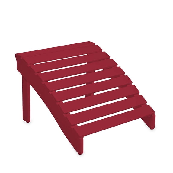 Wooden All Weather Adirondack Outdoor Ottoman
