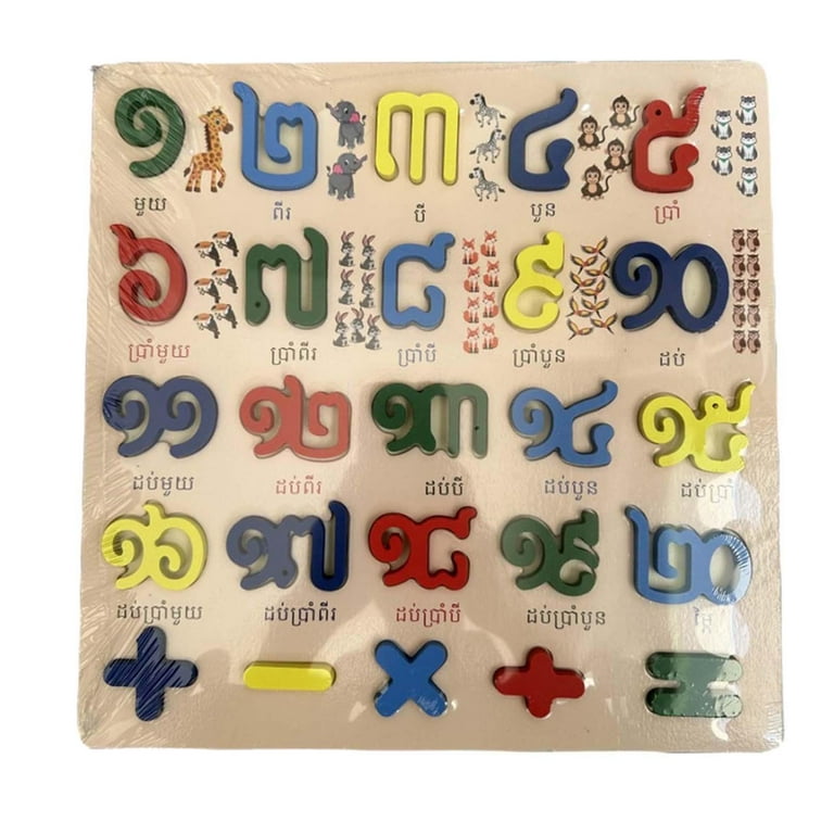 Cambodian Alphabet