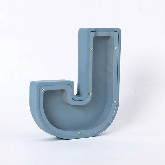 Wooden Alphabet Coin Bank Set – A-Z Colorful Letters, Sturdy Savings Box, Lovely Gift for Young Minds