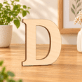 Wooden Alphabet Letters Decorative Signs, Letter Cutouts for Home Decor ...