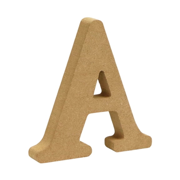 YAOCHXINNNN Unfinished Wood - Alphabet Letters 2 Pieces