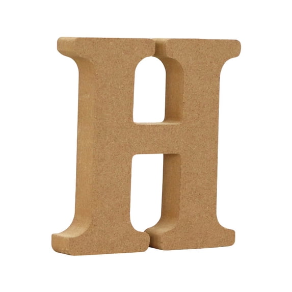 Wooden Alphabet Letters Desktop Ornament for Wedding Birthday Party Home Decorative