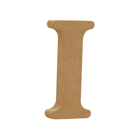 YAOCHXINNNN Wedding Birthday Home Decor Unfinished Wood - Alphabet Letters 2 Pieces