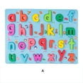 thumbnail image 1 of Wooden Alphabet Puzzle, Number Shape Learning Board, Educational Matching Game For Toddlers, Montessori Early Learning Toy, Safe Wooden Puzzle For 3 4 5 Year Olds, 1 of 1
