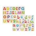 thumbnail image 1 of Wooden Alphabet Peg Puzzle, Stocking Stuffers Montessori Educational Toy, Preschool ABC Letter Recognition Fine Motor Toy, Christmas Birthday Gift for Toddler Boys Girls Ages 2 and Up, 1 of 8