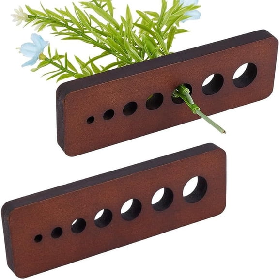 Wooden And Herbal Peeler Tool, Oval Wooden Design With Multiple Holes, Pack Of 2, For Cooking Small Kitchen Appliances, Chef's Gift
