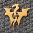 thumbnail image 1 of Wooden Animal Pattern Brooch Cartoon Animal Shape Lapel Pin Sweater Clip Unique Shawl and Scarf Accessories for Fashion Enthusiasts, 1 of 6