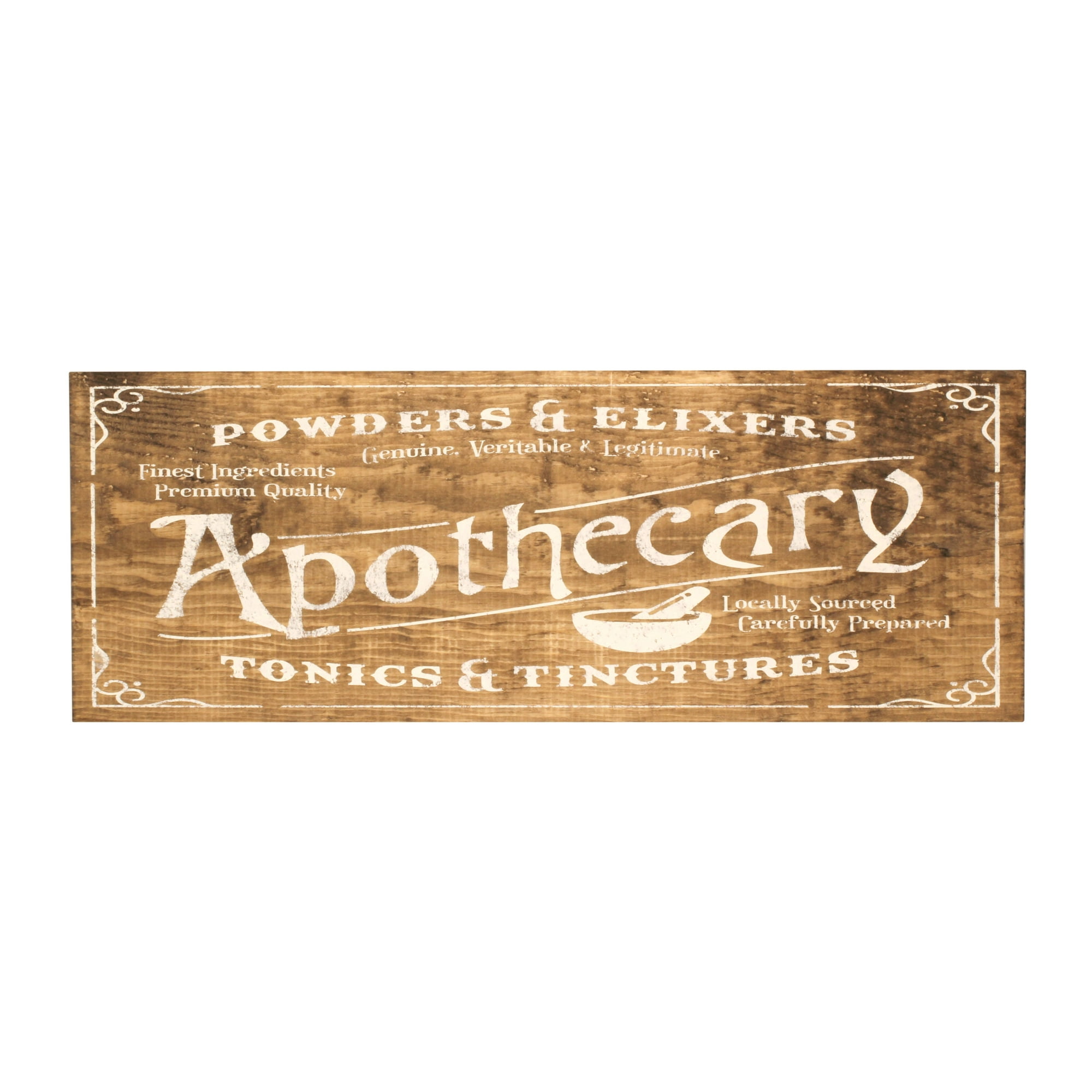 Vintage Apothecary Sign