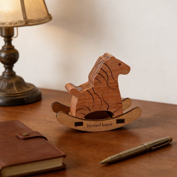 Wooden Aroma Diffuser Horse, Scent Oil Diffuser for Home, Scented Oil Diffuser Wood Desktop Decor
