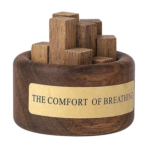 Wooden Aromas Essential Oil Diffuser Decors Woodpile Fragrances Expander Decorative Ornament for Bedrooms and Offices