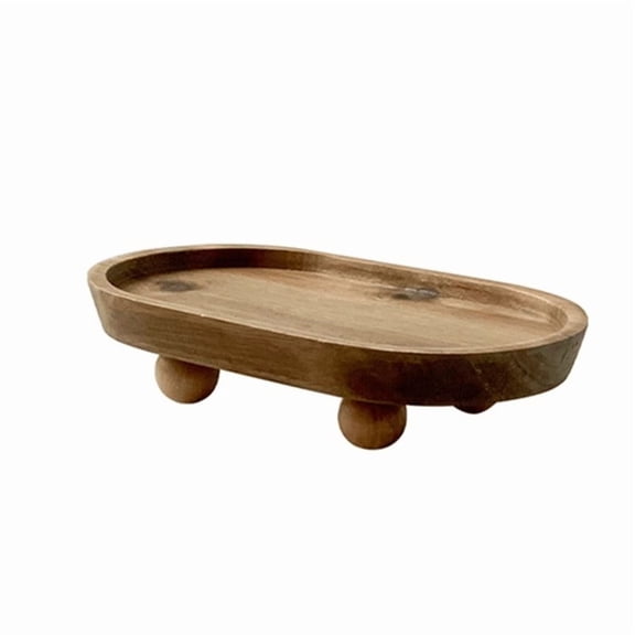 Wooden Aromatherapy Tray Key Storage Tray Creative Dessert And Pastry Tray Homestay Entrance Storage Decoration Wooden Tray
