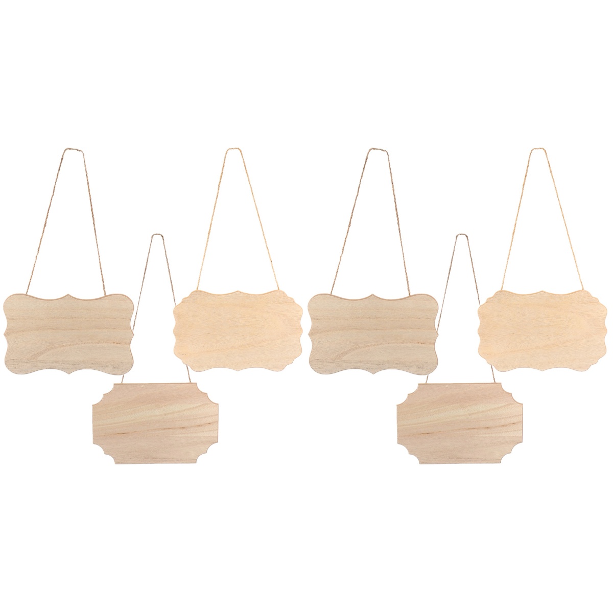 Wooden Art Hanging Sign Christmas Wedding Signs Rustic Decor Unfinished