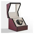Wooden Automatic Watch Winder Box Finrprint Touch Silent Mechanism Movement Watch Winder Boxes
