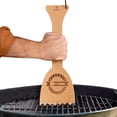 thumbnail image 1 of Wooden BBQ Grill Scraper – Beech Wood Griddle Cleaner for Traeger and Other Grills, No Metal Bristles, Safe and Durable Grill Cleaning Tool with Grooved Edge, 1 of 5