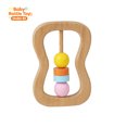 thumbnail image 1 of Wooden Baby Rattle Toy, Orff Musical Hand Shakers, Easy Grip Infant Sensory Developmental Toys, Early Educational Percussion Kit for Babies 0 6 12 36 Months Boys Girls, Baby Shower Gift, 1 of 7