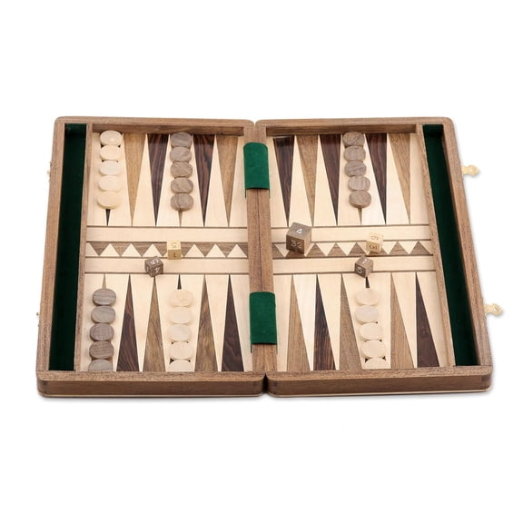 Wooden Backgammon