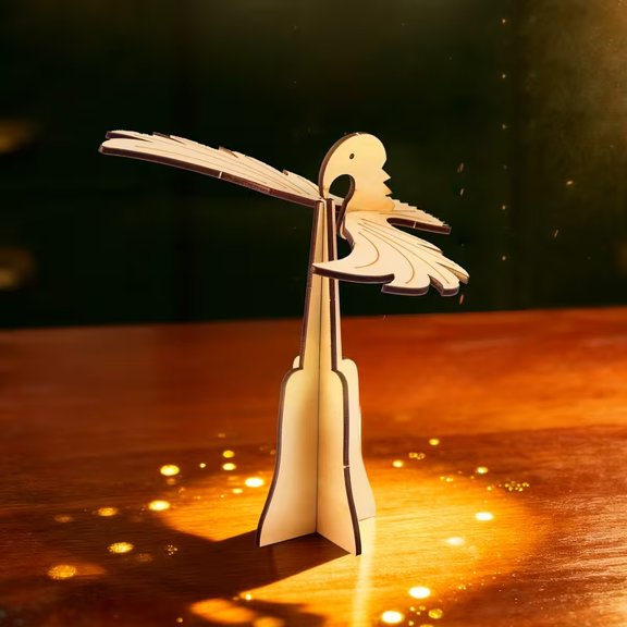 Wooden Balance Eagle Model Kit | Hands-On Educational Science Learning for All Ages