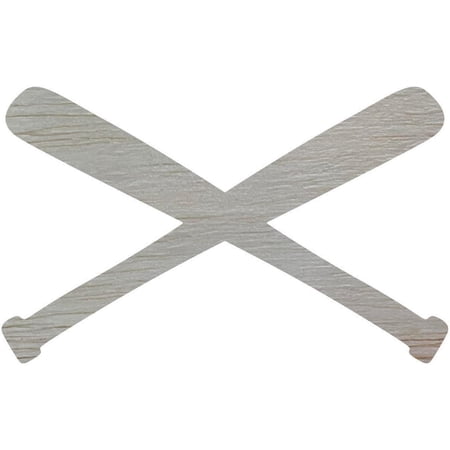 Wooden Baseball Bats DIY Cutout, 10'' Unpainted Blank