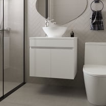 Sheridan Bathroom Vanity with 2 Doors, White