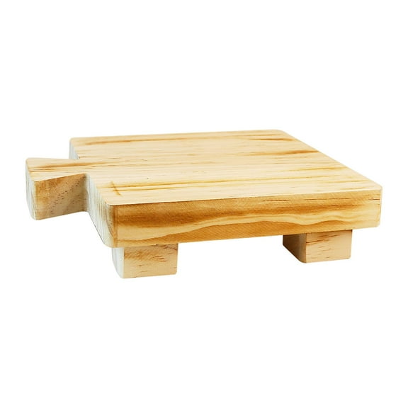 Wooden Bedside Step Stool Portable under Step Stool Small Mobility Step Stool, for High Bed Side Bathroom, Kitchen