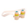 thumbnail image 1 of Wooden Binoculars Toy Fun Binoculars Toys for Kids Toddler (colour), 1 of 9