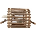 thumbnail image 1 of Wooden Bird Nest Box Bird Wood House Chewing Toys Parrot Breeding Box Cage Wood Nest for Budgie Cockatiel Conure Quaker Lovebird, 1 of 10