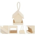 thumbnail image 1 of MLINS Hanging Bird Feeder Made of Composite Material for Garden Beige Color Easy to Install and .5 Inches, 1 of 5
