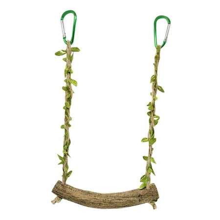 Wooden Birds Parrots Stand Chewing Parrot Perch Toy for Large Small Parakeet